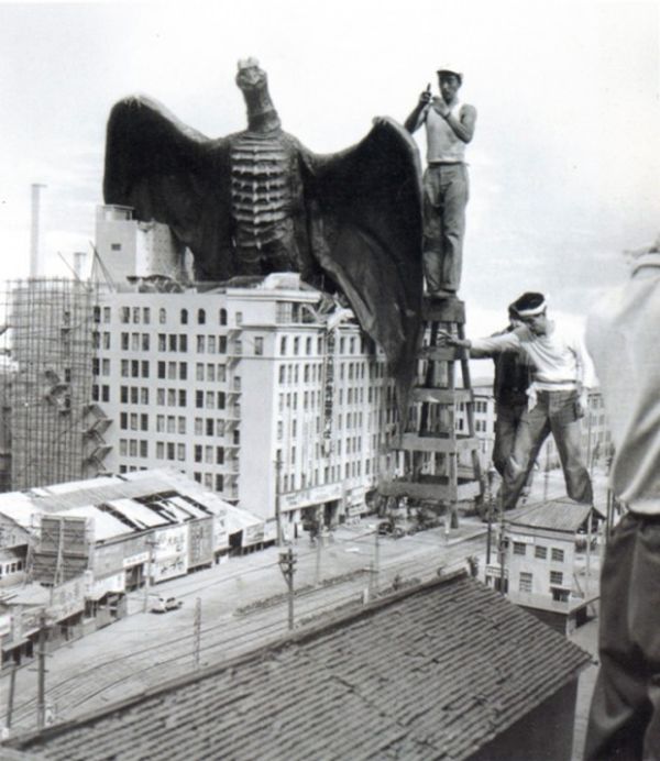 On the Set of Godzilla in 1954, part 1954