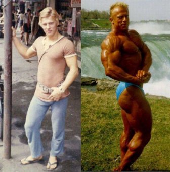 Bodybuilding – Before and After 