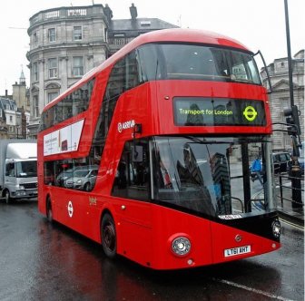 Double Decker Bus Artwork by David Cerny