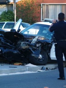 Police Car Crash