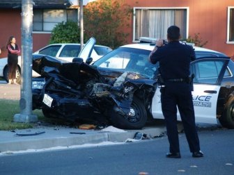 Police Car Crash