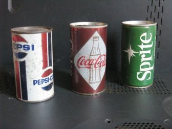 Collection of Cans from the 80s-90s