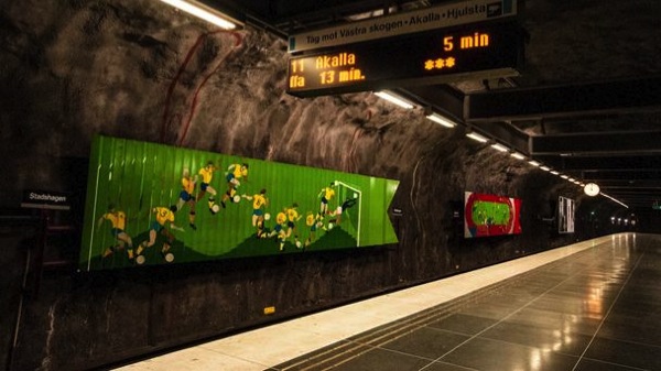 Stockholm’s Underground - Subway Art