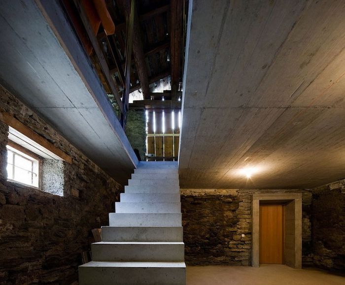 House Built Inside a Mountain in Swiss Alps