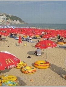 Beach in South Korea 