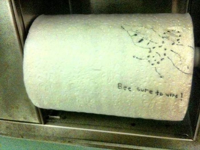 Bathroom Graffiti Wisdom