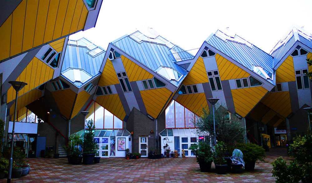 Cube Houses from the Netherlands 