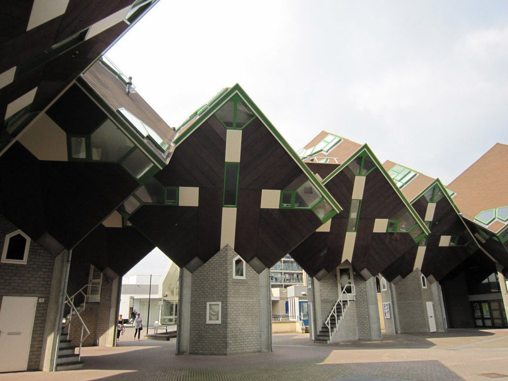 Cube Houses from the Netherlands 