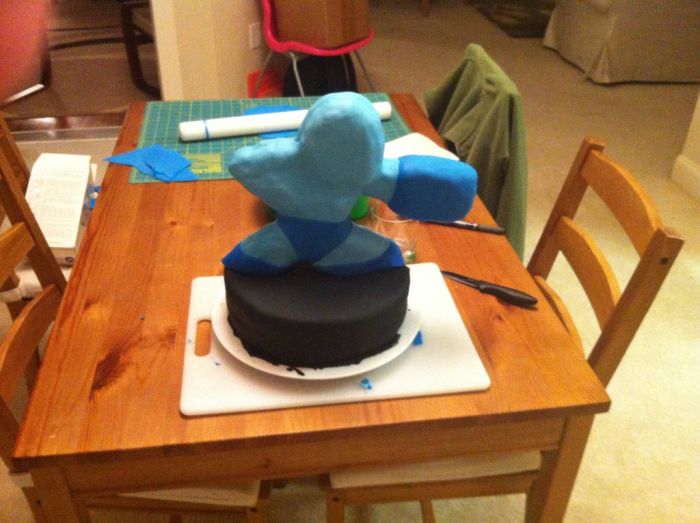 Megaman Cake