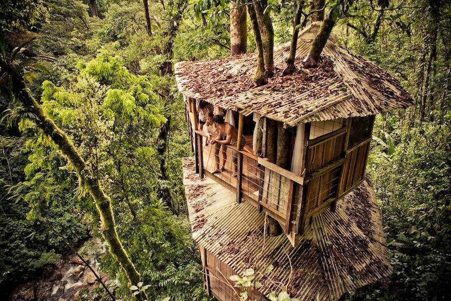 Fantastic Treehouse Village in Costa Rica 