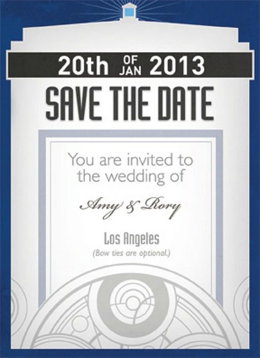 Geeky Wedding Invitations
