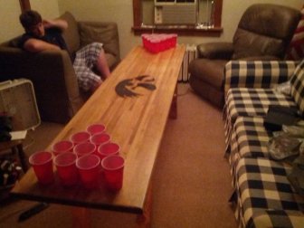 DIY: Beer Pong Table