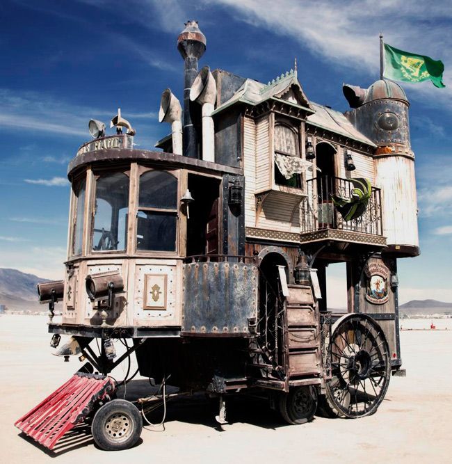 Amazing Steampunk Wheelhouse