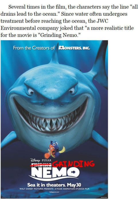 Facts You Probably Didn't Know About “Finding Nemo”