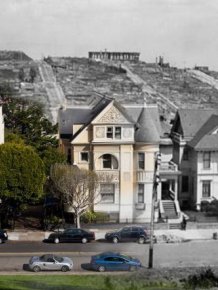 San Francisco after the Earthquake of 1906 and Now