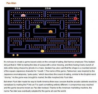 How Some Classic Video Games Got Their Names