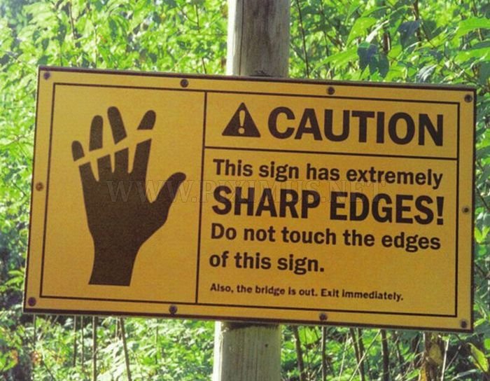Strange and Funny Warning Signs 