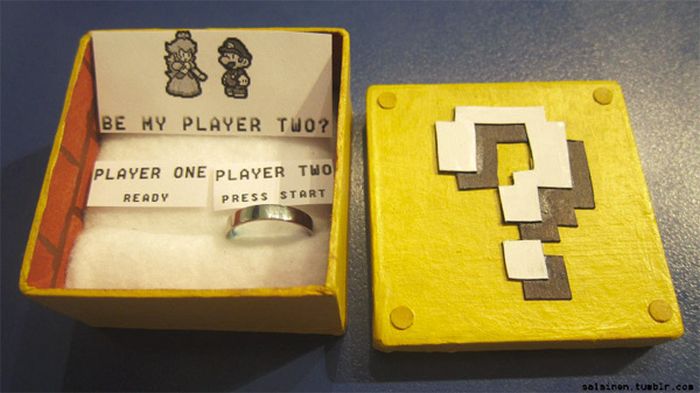 Super Mario Marriage Proposal Others