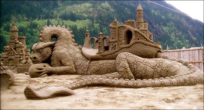 Beautiful Sand Sculptures