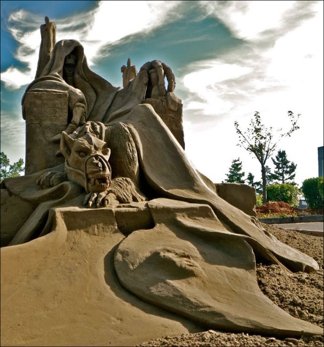 Beautiful Sand Sculptures
