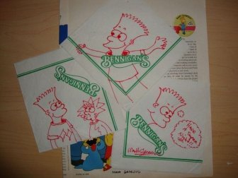 Early Bart Simpson Doodles