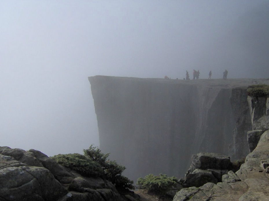 Incredible Cliff of Preikestolen 