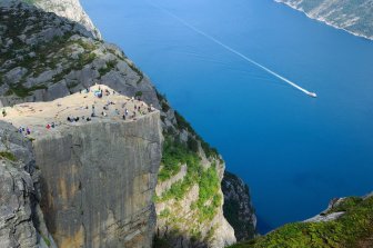 Incredible Cliff of Preikestolen 