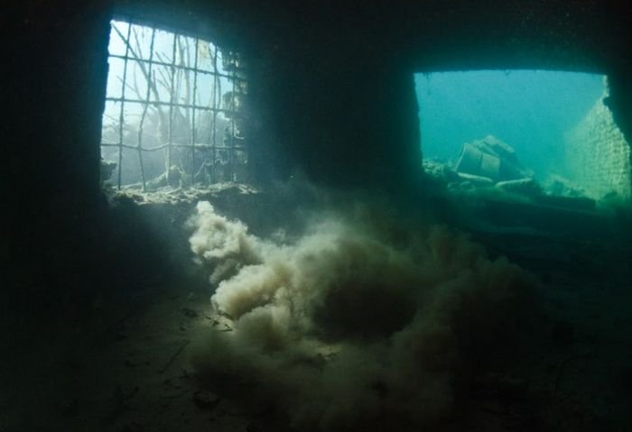 Abandoned Prison Under Water