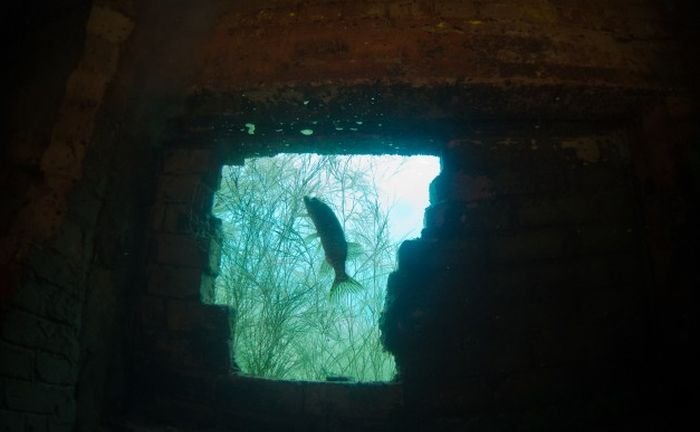 Abandoned Prison Under Water