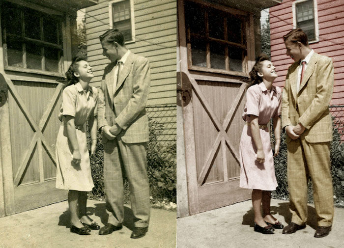 Black-and-White Photos Colorized 
