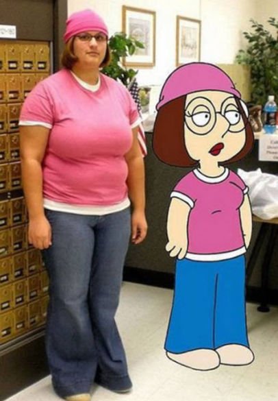 Real Life Doppelgangers of Cartoon Characters