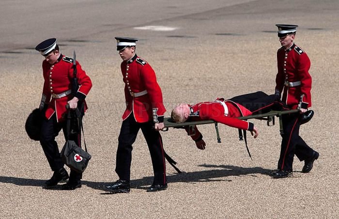 Fainting During Official Ceremonies 