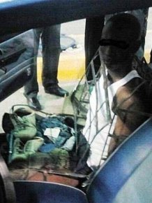 Smuggling a Man Inside a Car Seat