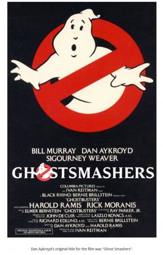 Interesting Facts about the Ghostbusters Movies