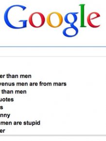 What Google Knows About Women