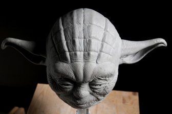 Sculpture of Jedi Master Yoda