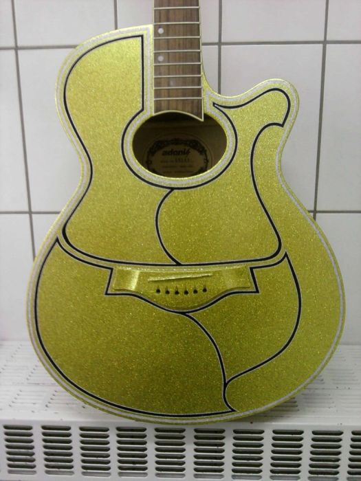 Awesome Guitar Custom Paint Jobs