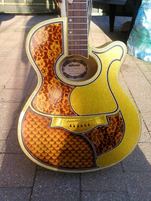Awesome Guitar Custom Paint Jobs
