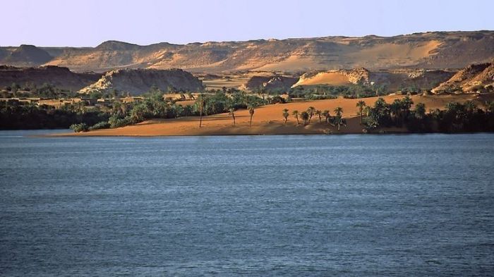 Lakes of Ounianga in Sahara Desert