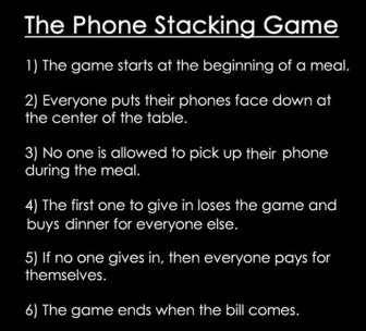 Phone Stacking Game