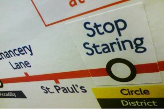 Trolling on the London Underground