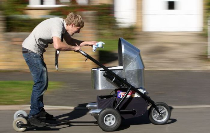 The Fastest Baby Stroller in the World