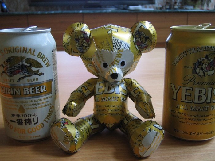 Beer Can Statues