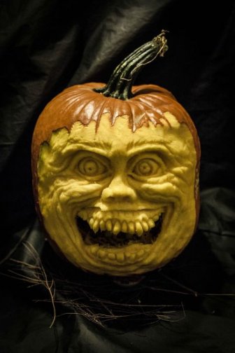 DIY Fright Night Pumpkin