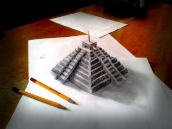 3D Pencil Drawings by Ramon Bruin