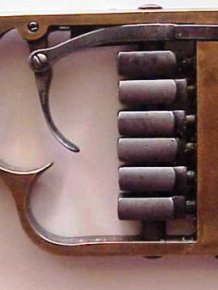 Rare Baylè 1879 Wallet / Palm Pistol