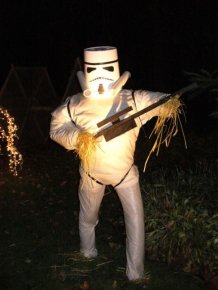 Star Wars Scarecrows