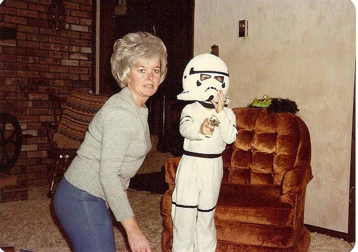 Vintage 1970's Homemade STAR WARS Costumes