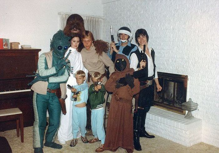 Vintage 1970's Homemade STAR WARS Costumes
