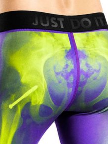Yoga Pants with X-Ray Picture